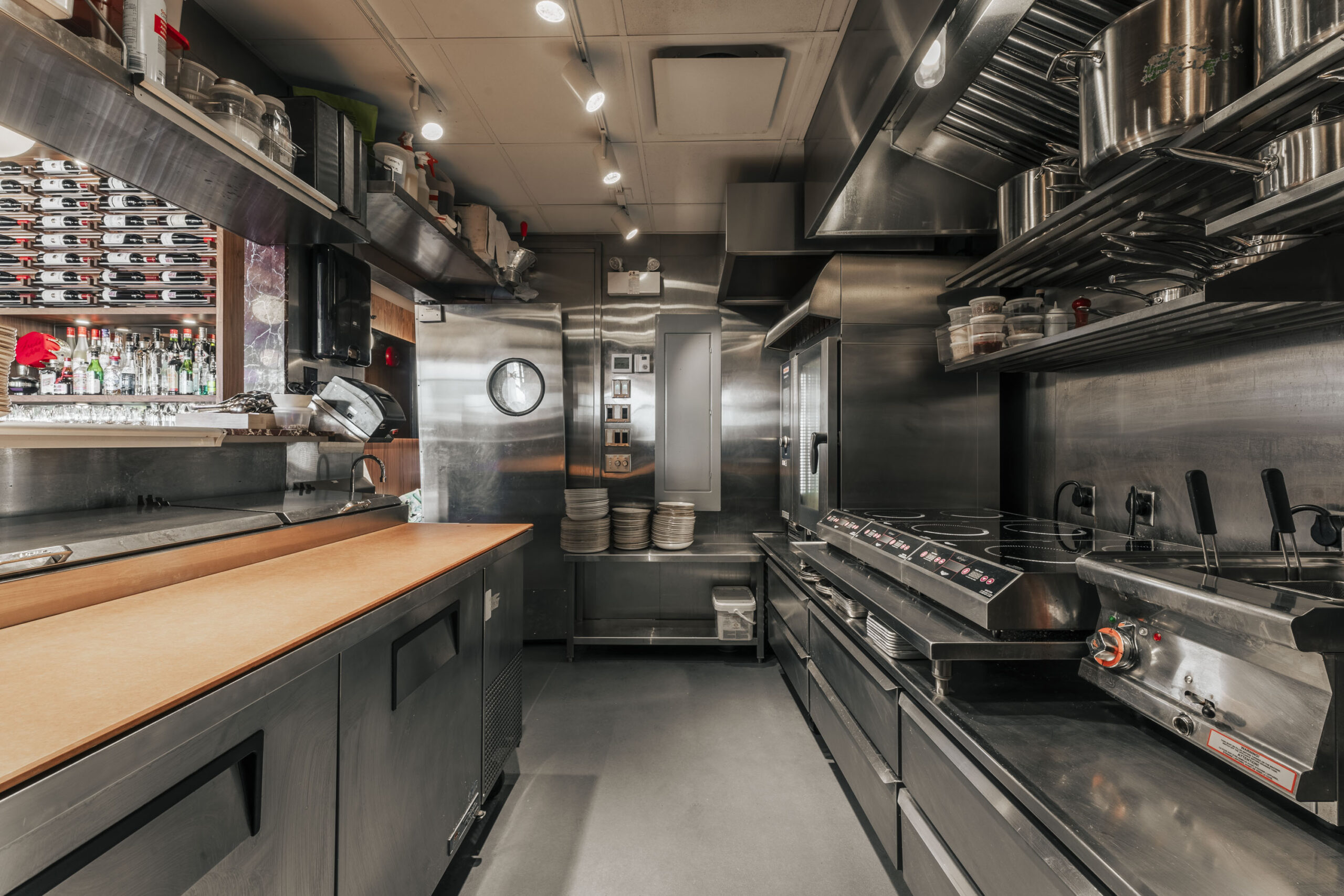 Stainless Steel Commercial Kitchen