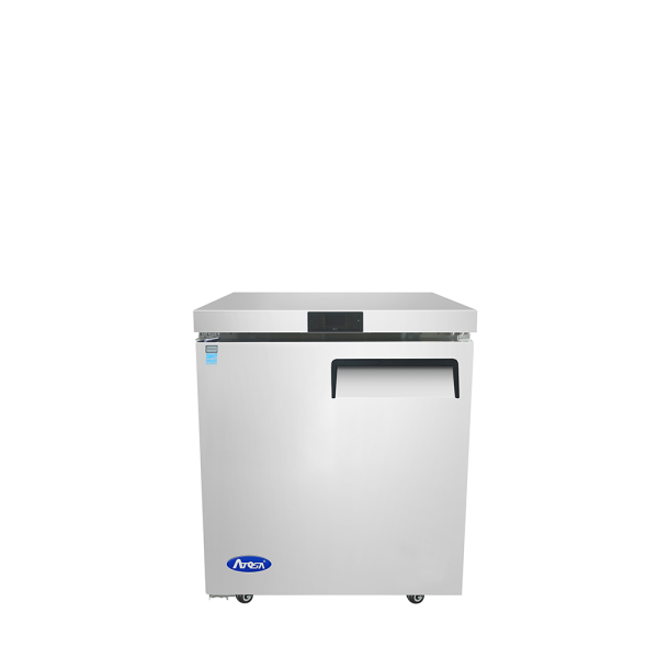 Atosa - 27" 1 Door Undercounter Refrigerator Left Hinged - MGF8401GRL