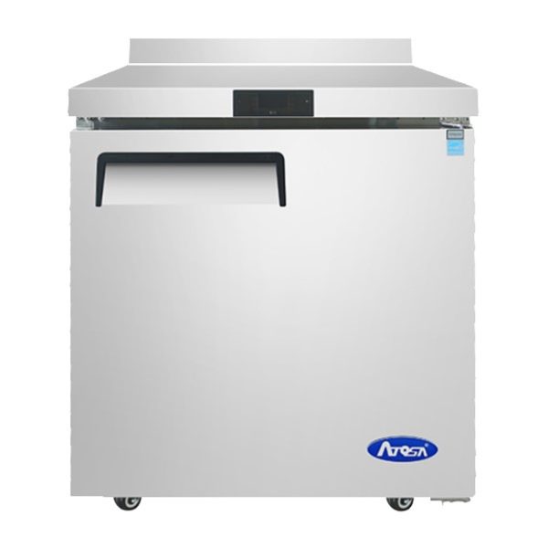 Atosa - 27" Worktop Refrigerator w/ Backsplash - MGF8408GR