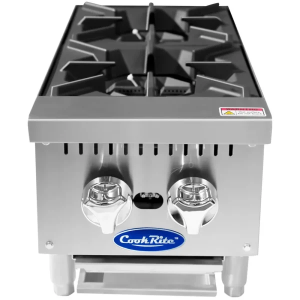 Atosa Cook Rite Heavy-Duty 12″ 2-Burner Hotplate