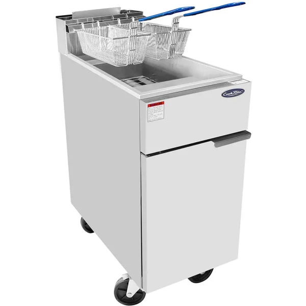 Atosa 50 LB Commercial Deep Fryer LP ATFS-50