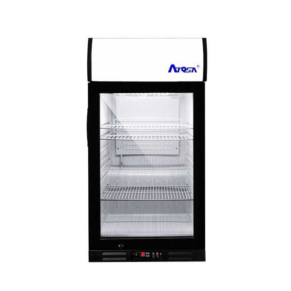 Atosa Compact Countertop Merchandisers - 3 Cu ft with Digital Thermostat and Digital Thermostat CTD-3ST