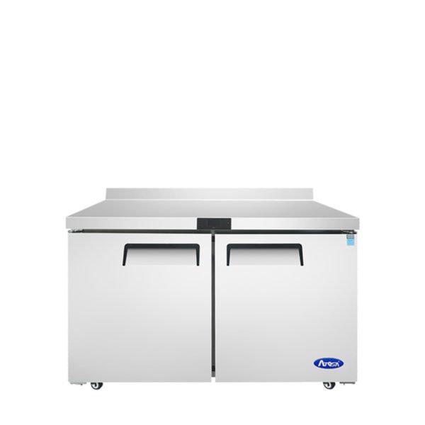 Atosa - 48" Worktop Freezer w/ Backsplash - MGF8413GR