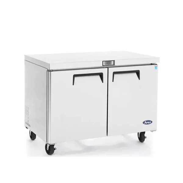 Atosa - 60" 2 Door Undercounter Refrigerator - MGF8403GR
