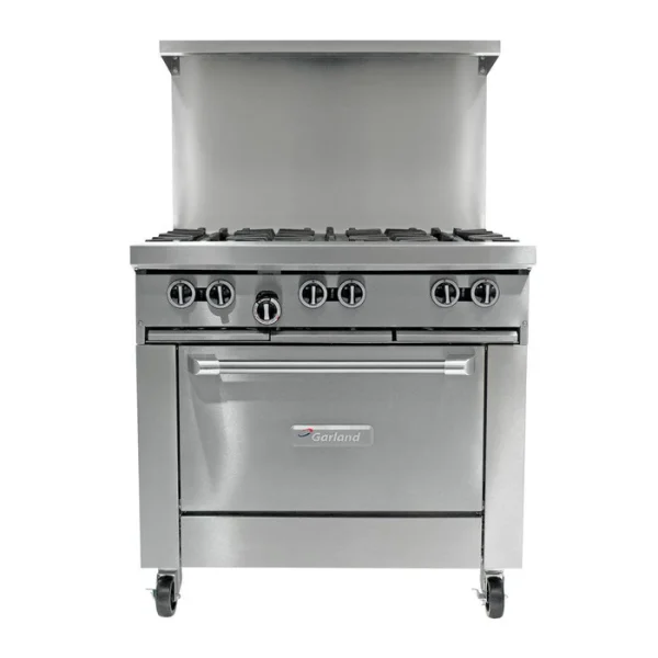 Garland Canada Range, 36", 6 Open Burners Model G36‐6R