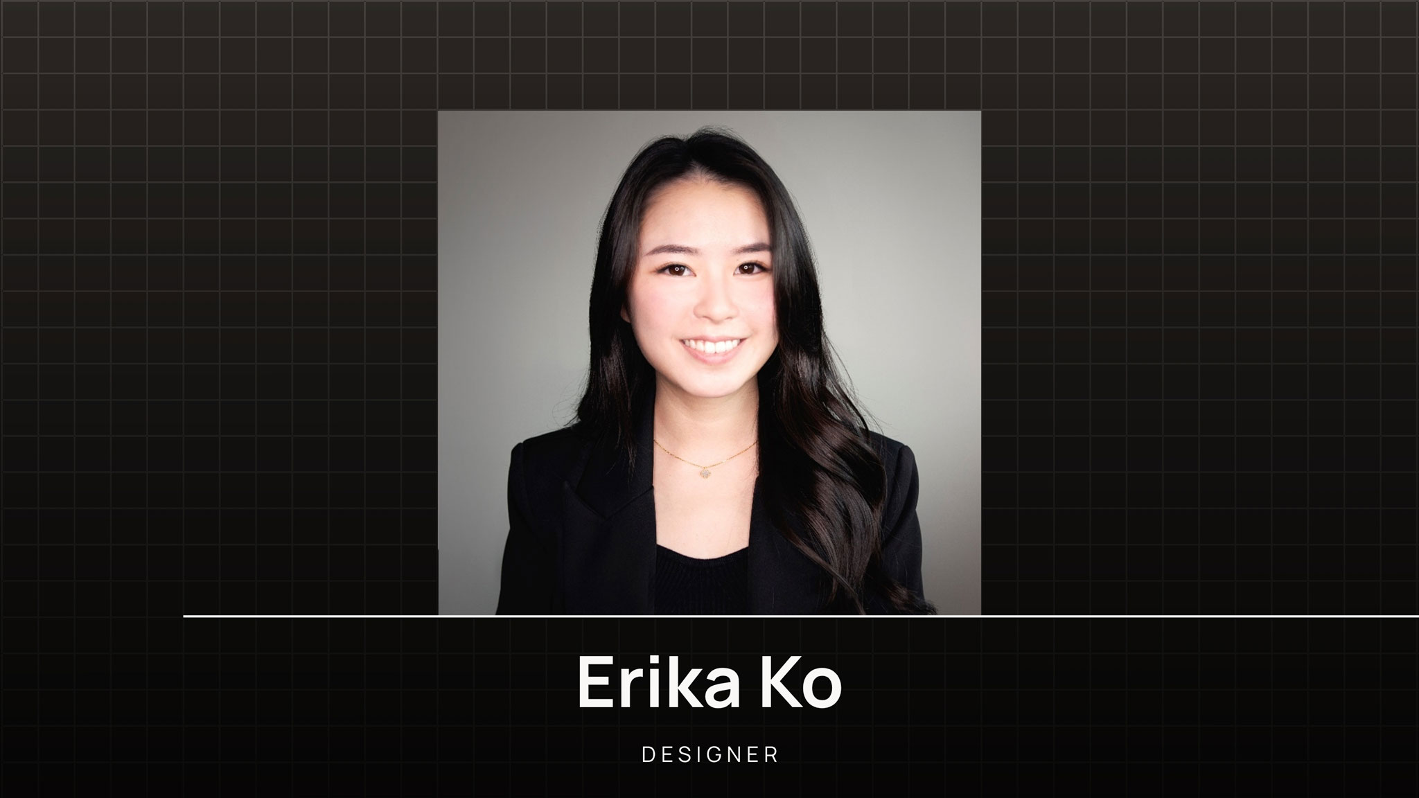 Image of Foundry designer Erika Ko